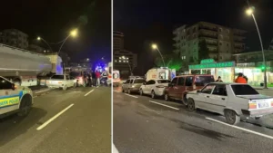 Uşak’ta zincirleme trafik kazasında altı kişi yaralandı