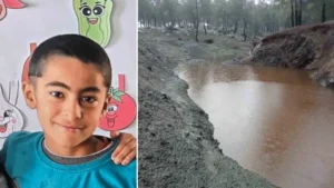 Yağışlı havayla birlikte su dolan çukura düşen 10 yaşındaki çocuk hayatını kaybetti