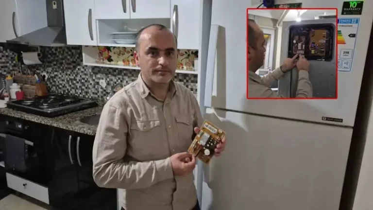 Yapay zeka ile buzdolabını tamir etti: 12 bin TL ödemekten kurtuldu
