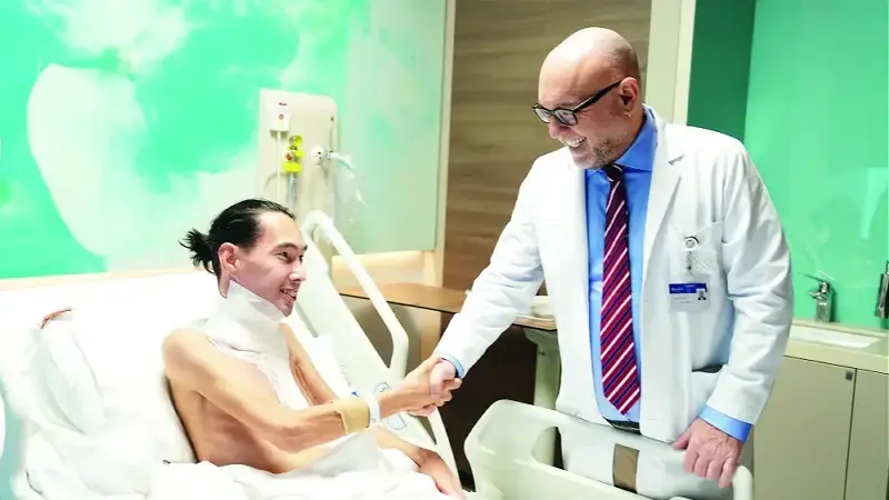 2 kiloluk tümörden Türkiye’de kurtuldu