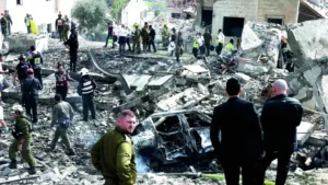 İran füzesi Beyt Şemeş’i yıktı