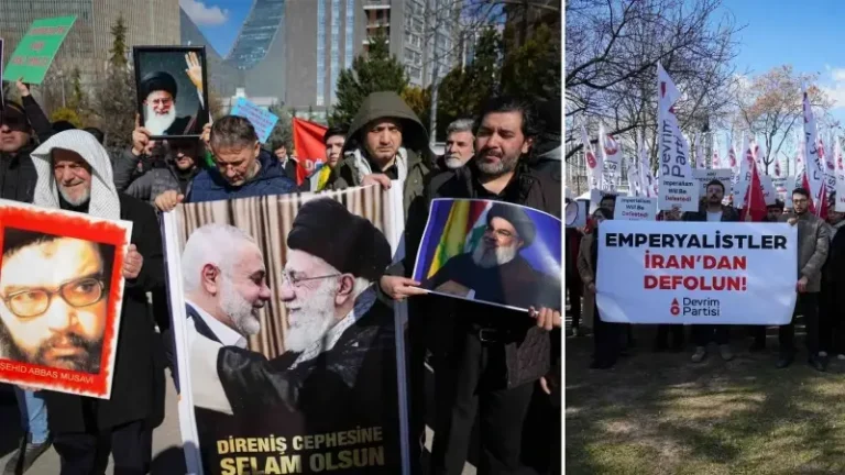 İran’ın Ankara Büyükelçiliği’nde bayraklar yarıya indi