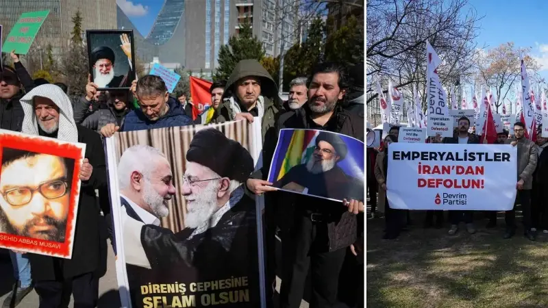 İran’ın Ankara Büyükelçiliği’nde bayraklar yarıya indi