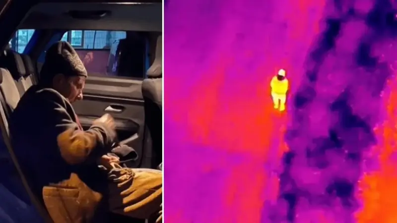 İzmir’de kaybolan yaşlı adam termal dronla bulundu