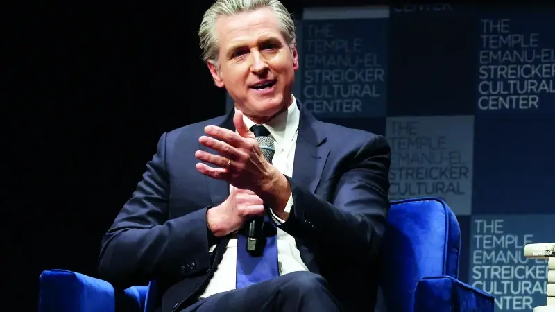 Newsom İsrail’e desteği hedef aldı