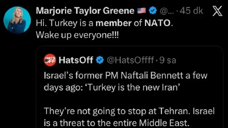 Siyonist Bennett’e cevap: Türkiye bir NATO üyesi