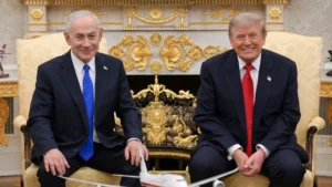 İngiliz medyası: ‘Netanyahu ve Trump İran’a kara ablukası uygulamayı görüştü’