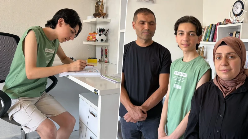 500 tam puan almıştı: LGS birincisi Umut’un yerleştiği okul belli oldu