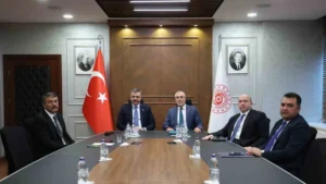 Bakan Işıkhan İçişileri Bakanı Çiftci ile bir araya geldi