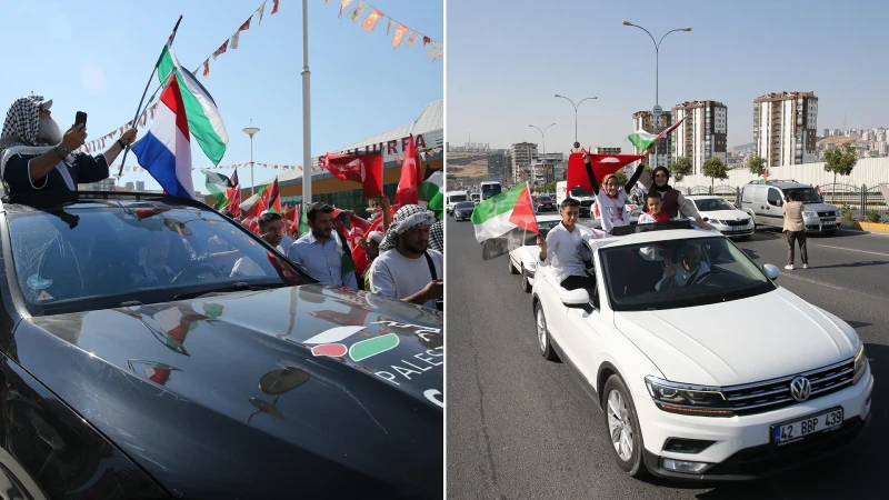 Bosna Hersek’ten yola çıkan ‘Filistin Konvoyu’ Diyarbakır’a ulaştı