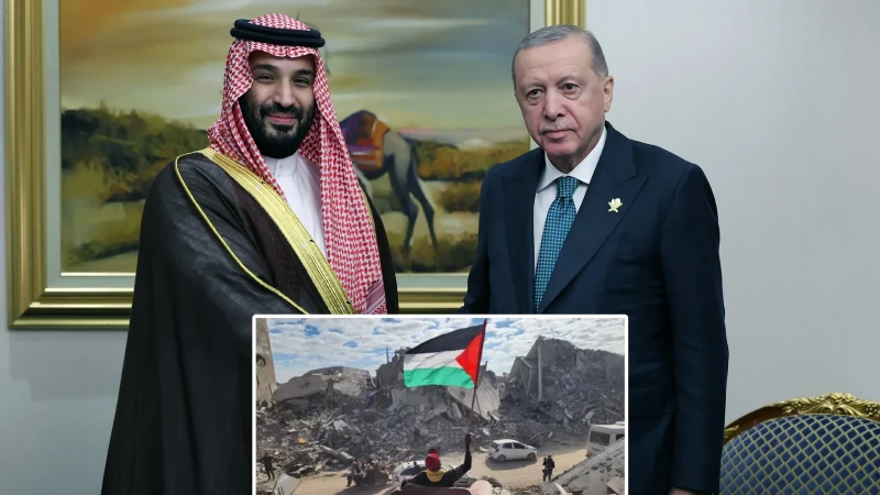Cumhurbaşkanı Erdoğan ile Suudi Arabistan Veliaht Prensi Selman’dan Gazze görüşmesi