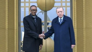 Cumhurbaşkanı Erdoğan Ruandalı mevkidaşıyla görüştü: Savunma sanayiinde iş birliği mesajı