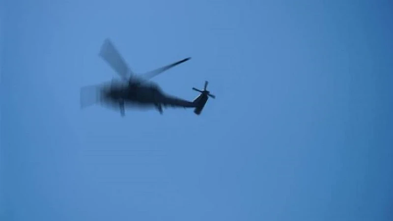 Giresun’da helikopter düştü iddiası