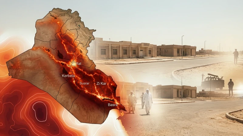 Irak’ta aşırı sıcaklar nedeniyle resmi tatil
