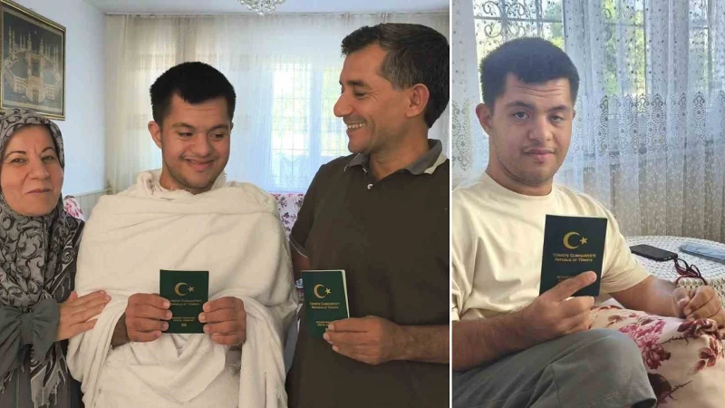 Kabe maketine sarılarak dua etmişti: Engelli gencin umre hayali gerçek oluyor