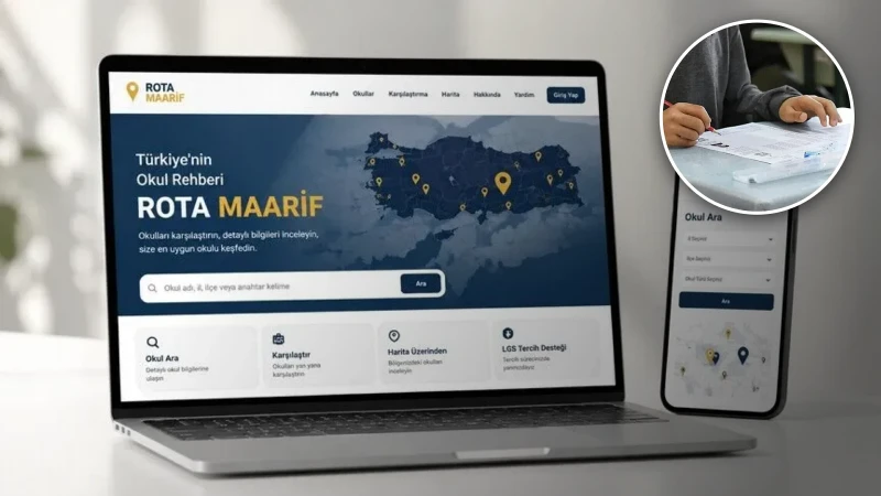 LGS tercihinin yeni adresi: ‘Rota Maarif’ 3 milyondan fazla ziyaret edildi