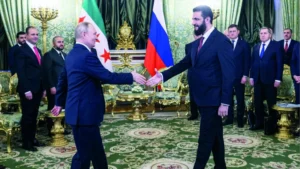Putin ve Şara Rus üslerini görüştü