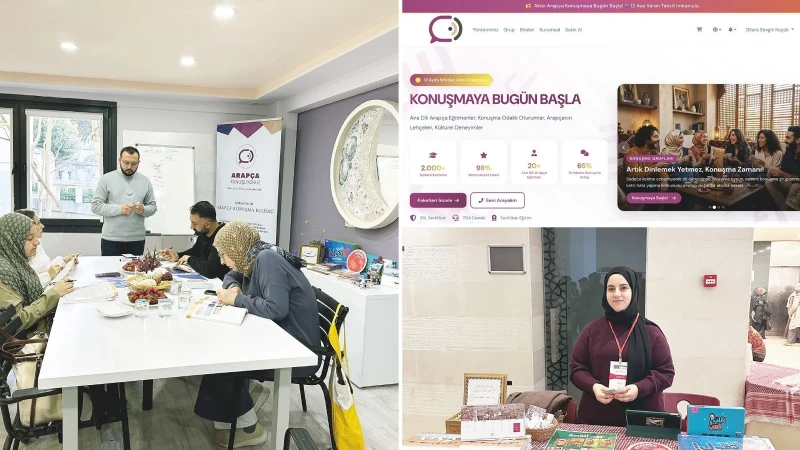 Sıfır sermayeden 50 bin kişilik Arapça platformuna